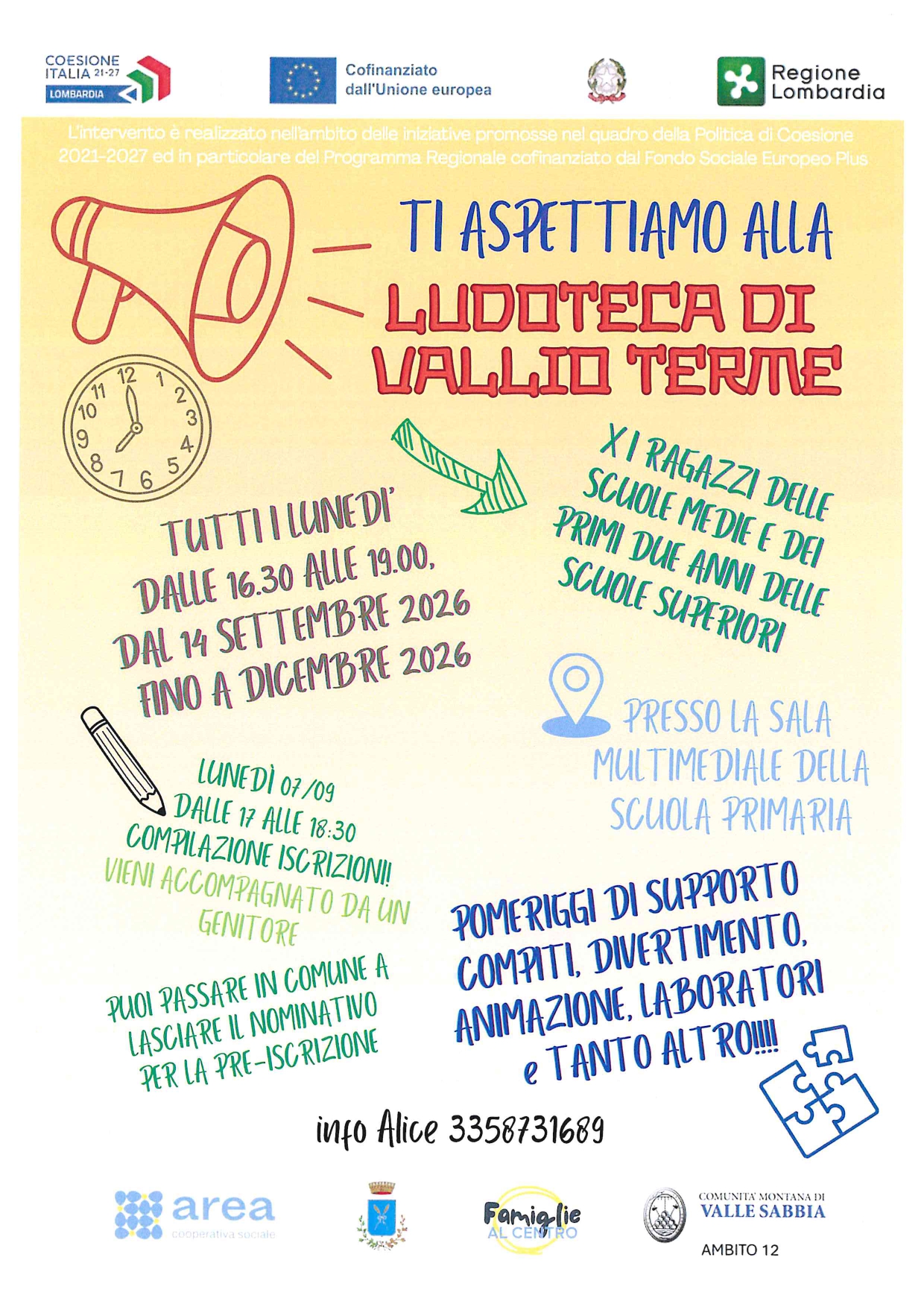 Ludoteca di Vallio Terme